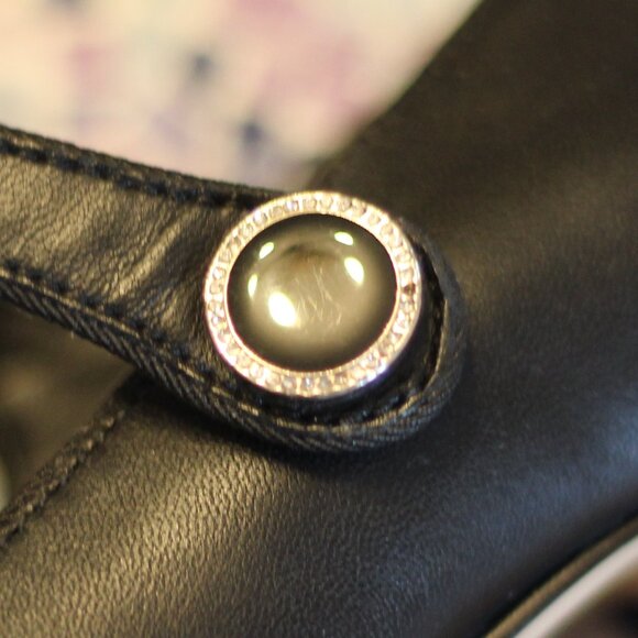 Karl Lagerfeld Edna Leather Mary Janes - Picture 5 of 7